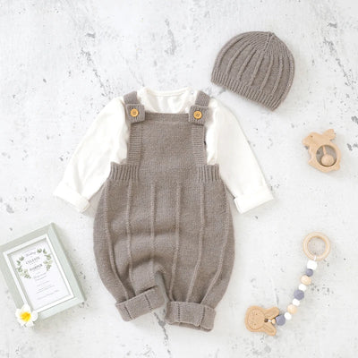 Baby Romper with Hat