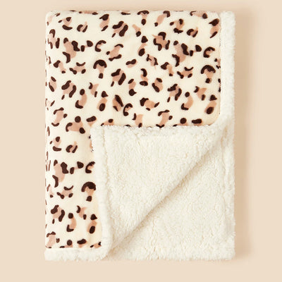 Winter Baby Blanket Fleece Warm Quilt