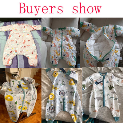 Baby Cartoon Split-legged Sleepsacks