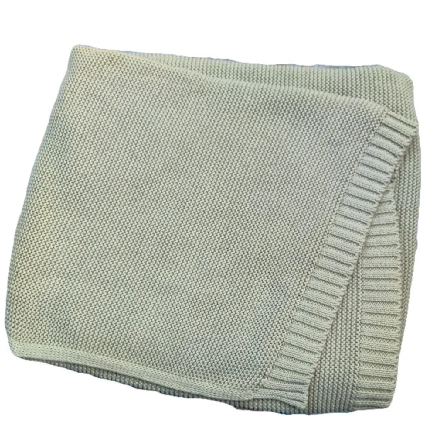 Embroidered Name Knitted Blanket