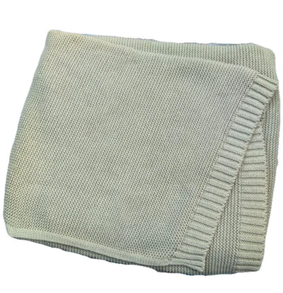 Embroidered Name Knitted Blanket