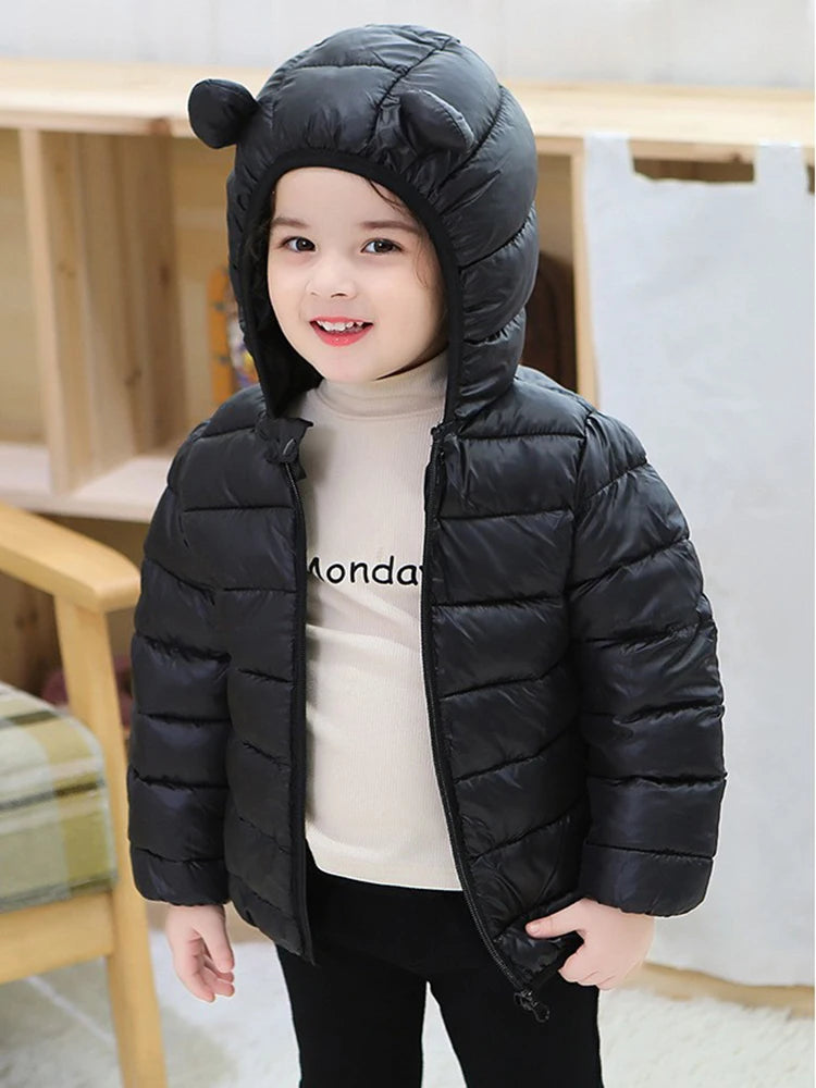 Hooded Lightweight Jackets For Kids