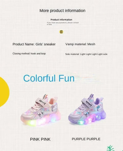 Cute Hello Kitty Casual Shoes for Kids