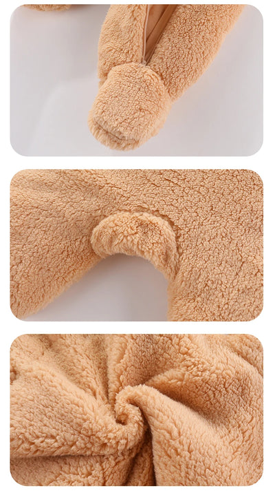 Newborn Baby Winter Romper