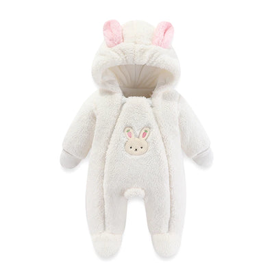 Newborn Baby Winter Romper