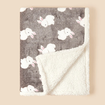 Winter Baby Blanket Fleece Warm Quilt