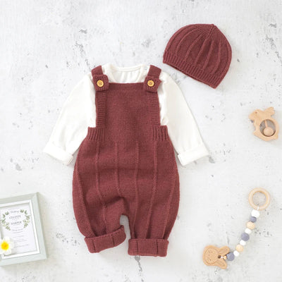 Baby Romper with Hat
